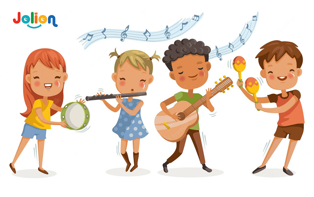 Bài hát thiếu nhi giúp trẻ phát triển ngôn ngữ và sáng tạo nghệ thuật