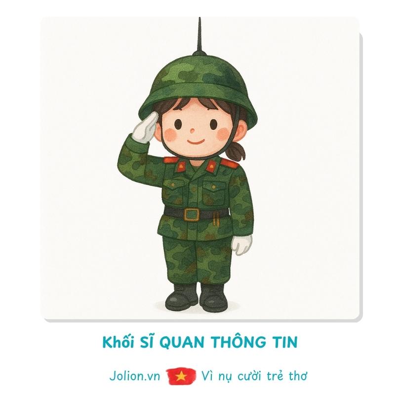 Khối Nữ Sĩ quan Thông tin